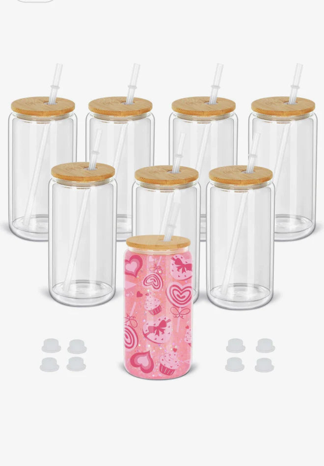 16 oz. Snow globe (Glass)